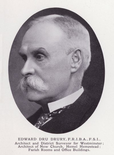 Prominente mannen van Londen: Edward Dru Drury door English Photographer