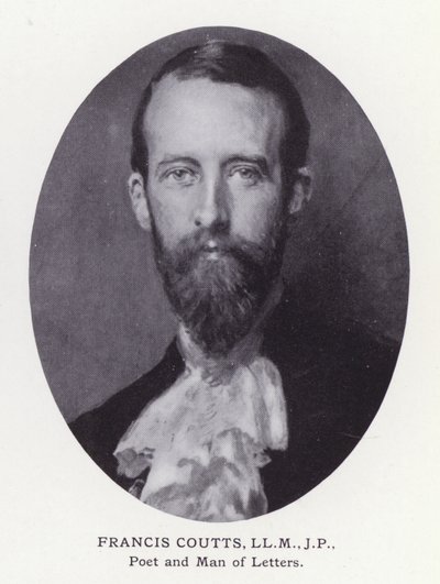 Prominente Mannen van Londen: Francis Coutts (zwart-wit foto) door English Photographer
