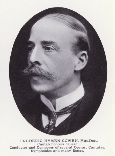 Prominente Mannen van Londen: Frederic Hymen Cowen door English Photographer