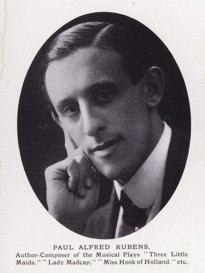 Prominente mannen van Londen: Paul Alfred Rubens door English Photographer