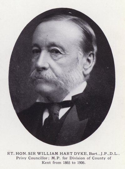 Prominente mannen van Londen: Rt Hon Sir William Hart Dyke door English Photographer