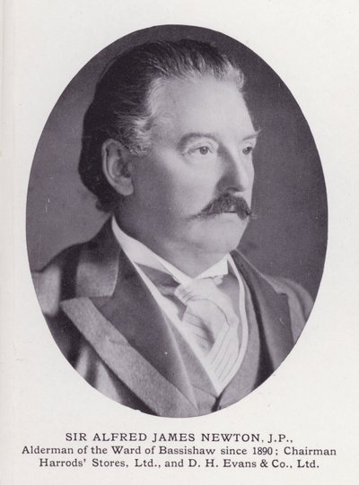 Prominente mannen van Londen: Sir Alfred James Newton door English Photographer