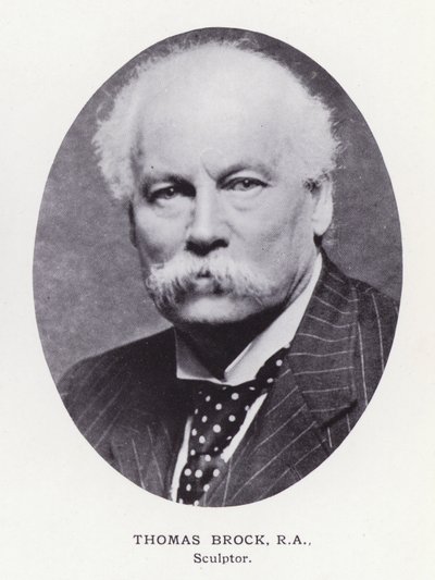 Prominente mannen van Londen: Thomas Brock door English Photographer