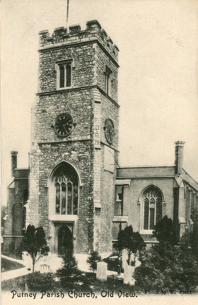 Putney Church, Londen door English Photographer