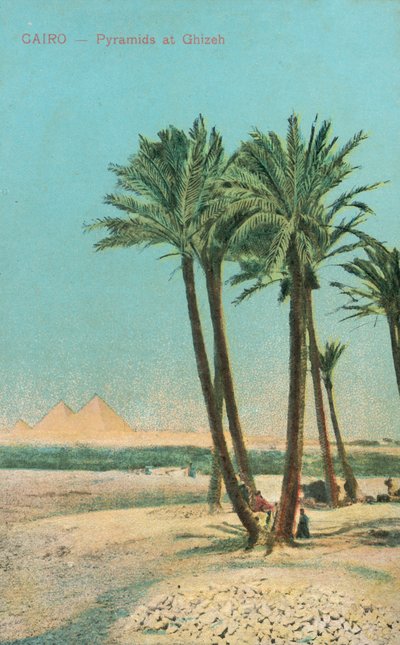 Piramides van Gizeh, Egypte door English Photographer