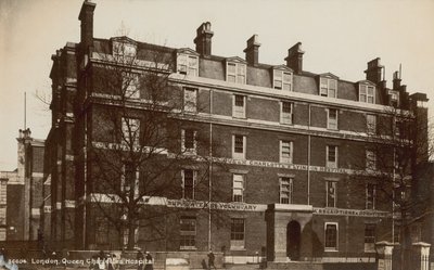 Queen Charlottes Hospital door English Photographer