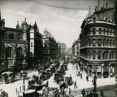 Queen Victoria Street, Londen door English Photographer