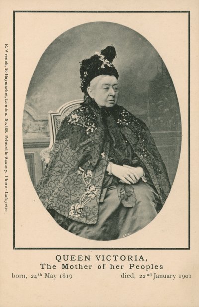 Koningin Victoria, de moeder van haar volk door English Photographer