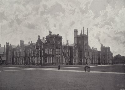 Queens College, Belfast door English Photographer