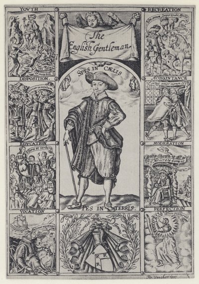 R Brathwait, De Engelse Gentleman, J Haviland voor R Bostock 1630 door English Photographer