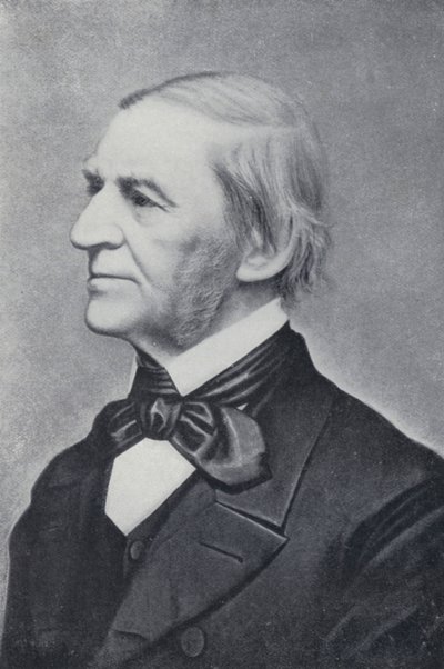 Ralph Waldo Emerson door English Photographer