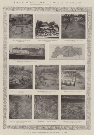 Recente Archeologische Ontdekkingen in Engeland door English Photographer