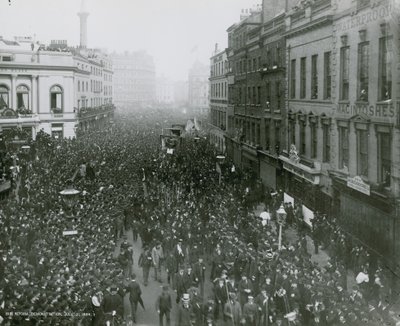 Hervormingsdemonstratie, 21 juli 1884, foto door English Photographer