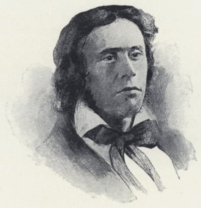 Richard Henry Dana, Jr (zwart-wit foto) door English Photographer