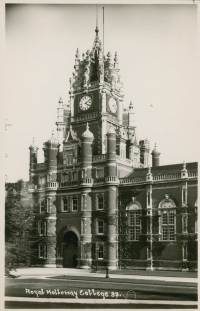 Royal Holloway College, Londen door English Photographer