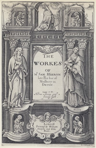 S Hieron, De Werken, W Stansby en J Beale, c 1614 door English Photographer