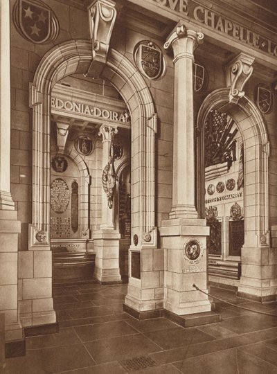 Schots Nationaal Oorlogsmonument: Oost Transept door English Photographer