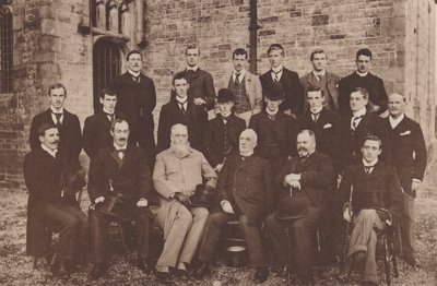 Sedbergh: Groep oude Sedberghians door English Photographer