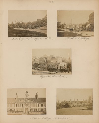 Serie afbeeldingen van Blackheath door English Photographer