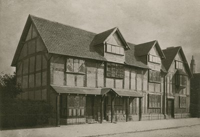 Huis van Shakespeare, Stratford-on-Avon door English Photographer