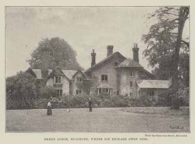 Sheen Lodge, Richmond, waar Sir Richard Owen stierf door English Photographer