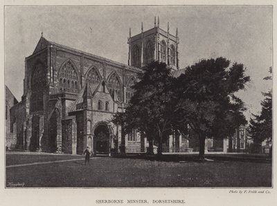 Sherborne Minster, Dorsetshire door English Photographer