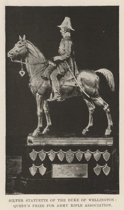 Zilveren Beeldje van de Hertog van Wellington, Koningin