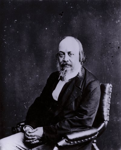 Sir Edwin Chadwick, Engelse sociale hervormer die een rol speelde in veranderingen in de Armenwetten en verbeteringen in de volksgezondheid en sanitaire voorzieningen door English Photographer