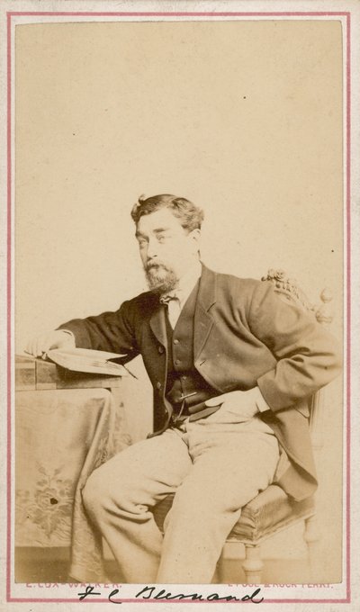 Sir Francis Cowley Burnand, dramaturg door English Photographer