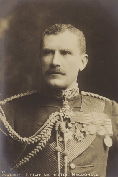 Sir Hector MacDonald door English Photographer