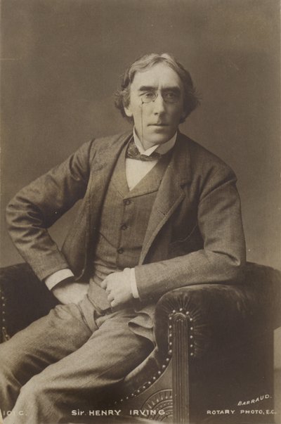 Sir Henry Irving, Engelse toneelacteur door English Photographer