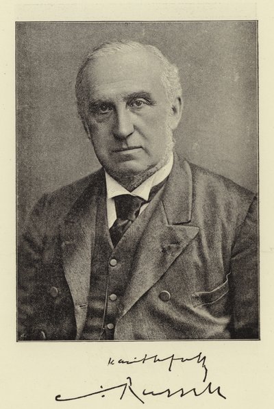 Sir Henry James, MP door English Photographer