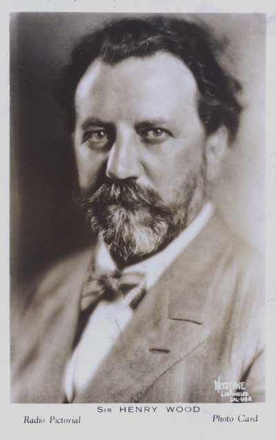 Sir Henry Wood, Engelse dirigent door English Photographer