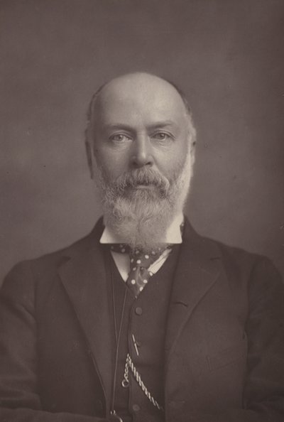 Sir John Gorst door English Photographer