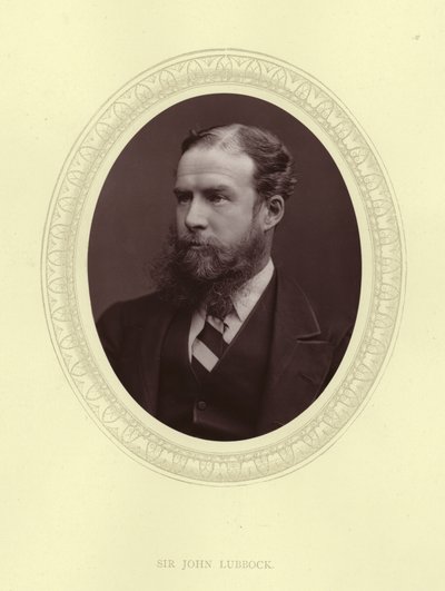 Sir John Lubbock door English Photographer