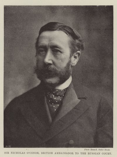 Sir Nicolas OConor, Britse ambassadeur bij het Russische hof door English Photographer