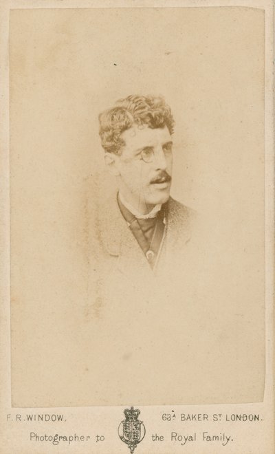 Sir Squire Bancroft door English Photographer