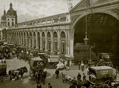 Smithfield Market, Londen: Vroege ochtend door English Photographer
