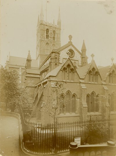 Southwark Kathedraal door English Photographer