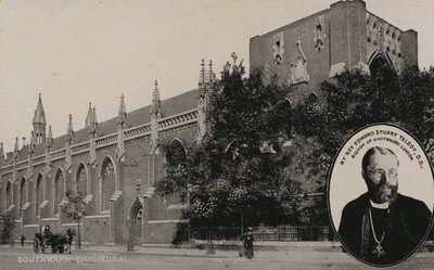 Southwark Cathedral, Londen; Edward Stuart Talbot, Bisschop van Southwark door English Photographer