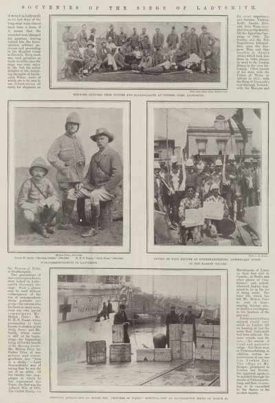 Souvenirs van de belegering van Ladysmith door English Photographer