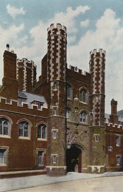 St. Johns College. Ingangspoort door English Photographer