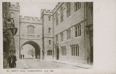 St Johns Gate, Clerkenwell, Londen door English Photographer