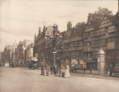 Staple Inn, Holborn, Londen, begin 20e eeuw door English Photographer