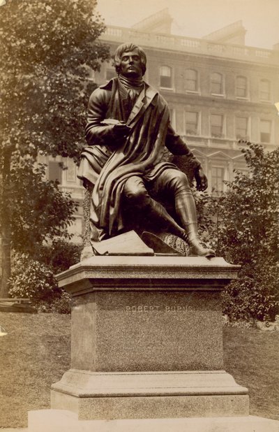 Standbeeld van Robert Burns door English Photographer