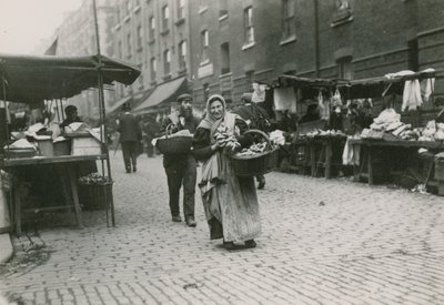 Straatmarkt, Londen door English Photographer