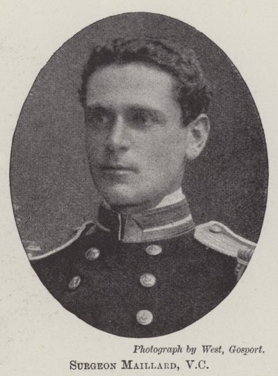 Chirurg Maillard, VC door English Photographer