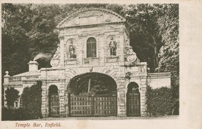 Temple Bar, Enfield door English Photographer