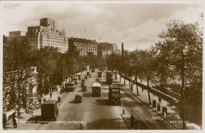 Thames Embankment, Londen door English Photographer