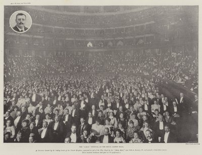 Het AMB-festival in de Royal Albert Hall door English Photographer